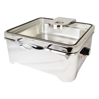 Dry Heat Electric Chafer Satin Stainless Steel    2/3GN   5.5 Litre Dry Heat Electric Chafer Satin Stainless Steel    2/3GN   5.5 Litre