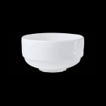 Steelite Bianco White Soup Unhandled Stacking 10oz Steelite Bianco White Soup Unhandled Stacking 10oz
