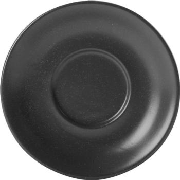 Seasons Saucer 6.25Inch Graphite  Porcelaine Seasons Saucer 6.25Inch Graphite  Porcelaine