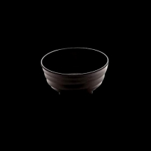 Zen Bowl 18.1cm  7.2inch 35oz Black Melamine Zen Bowl 18.1cm  7.2inch 35oz Black Melamine