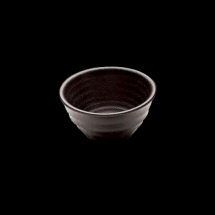 Zen Bowl 9.5cm  3.75inch 4oz Black Melamine Zen Bowl 9.5cm  3.75inch 4oz Black Melamine