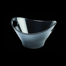 Bilboa Bowl Black  29x28cm Melamine 2 compartment 37cm Bilboa Bowl Black  29x28cm Melamine 2 compartment 37cm