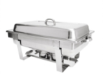 Standard Chafing Dish with Food Pan 1/1, Lid and 2 fuel holders   550x350x300mmH Standard Chafing Dish with Food Pan 1/1, Lid and 2 fuel holders   550x350x300mmH