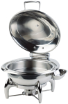 Globe Mirror Polished Chafing Dish 35x50x45cmH Round 6ltr Globe Mirror Polished Chafing Dish 35x50x45cmH Round 6ltr