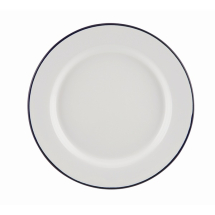 White/Blue Enamelware Baking Tray 31x25x5cm White/Blue Enamelware Baking Tray 31x25x5cm