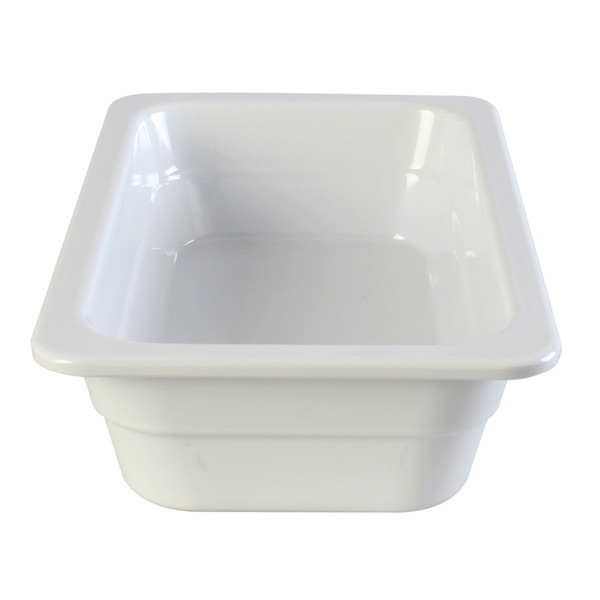 Melamine Gastronorms Melamine 1/4 Gastronorm Pan White 265x163x65mmH ...
