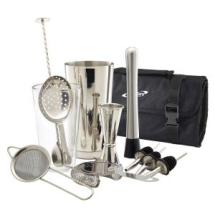 Cocktail Bar Kit Stainless Steel 12 Pieces Cocktail Bar Kit Stainless Steel 12 Pieces