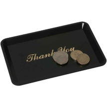 Tip Tray inchThank Youinch Black Tip Tray inchThank Youinch Black