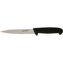Chefs Filleting Knife Black 6inch Razor Sharp Steel Blade Chefs Filleting Knife Black 6inch Razor Sharp Steel Blade