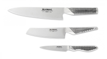 Global 3pce Kitchen Knife set contains G-2, GS-5, GS-38 Global 3pce Kitchen Knife set contains G-2, GS-5, GS-38