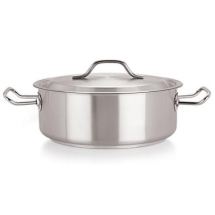 Professional Low Casserole Stainless Steel    28cm/5.5ltr Professional Low Casserole Stainless Steel    28cm/5.5ltr