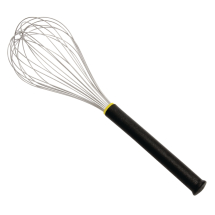 Matfer Balloon Whisk 450mm 18inch Non Slip Black Exoglass Handle Matfer Balloon Whisk 450mm 18inch Non Slip Black Exoglass Handle