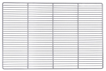 Baking Grid Stainless Steel 18/10            600mm x 400mm Baking Grid Stainless Steel 18/10            600mm x 400mm