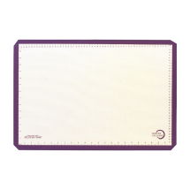 Mercer Silicone Baking Mats Purple Border, 16.5inch x 24.5inch Mercer Silicone Baking Mats Purple Border, 16.5inch x 24.5inch