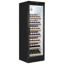 Tefcold Wine Cooler Fridge FS1380WB Black 595x600x1840mmH Tefcold Wine Cooler Fridge FS1380WB Black 595x600x1840mmH