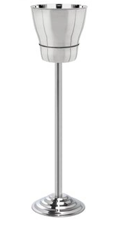 Classique Wine/Champagne Bucket & Stand   210mm x 810mmH Classique Wine/Champagne Bucket & Stand   210mm x 810mmH