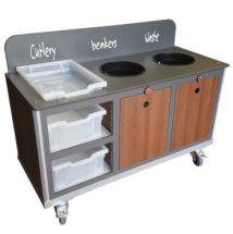 Mobile Clearing Station Trolley 1200x600x950mmH Mobile Clearing Station Trolley 1200x600x950mmH