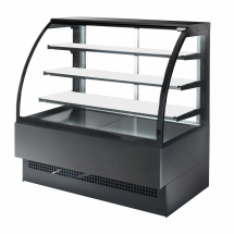 Sterling Pro Evo Patisserie Counter EVO120 Black Rear Service 1200x785x1400mm Sterling Pro Evo Patisserie Counter EVO120 Black Rear Service 1200x785x1400mm